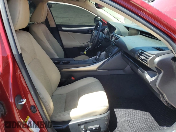2014 Lexus IS 250 z VIN JTHBF1D20E5037535, wystawiony jako Copart lot #57804695 z przebiegiem 91 850 mil mil oraz Szkoda całkowita • Salvage title. Historia ofert i sprzedaży dostępna na DreamBid. Obrazek 7.