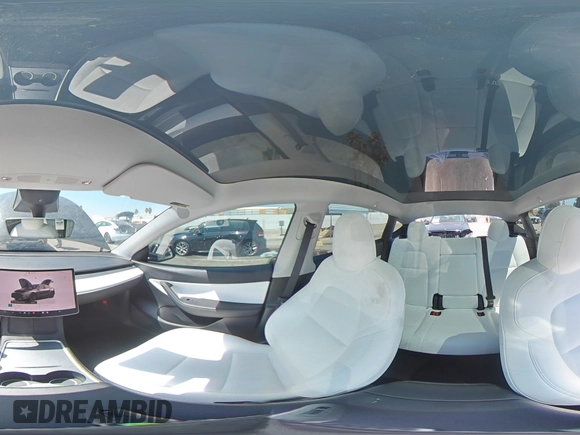 2022 Tesla Model Y Performance with VIN 7SAYGDEF4NF436834, listed as a Copart auction lot 68992234 with 22,171 mi miles and Salvage title. Bid and sale history available at DreamBid. Image 13.
