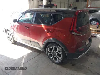 2020 Kia Soul LX with VIN KNDJ23AU4L7050350, listed as a IAAI auction lot 41608088 with 81,344 mi miles. Bid and sale history available at carsss.com. Image 3.
