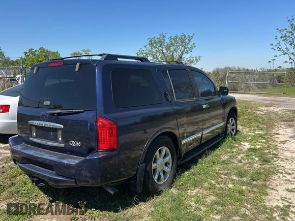 2007 Infiniti QX56 with VIN 5N3AA08A47N804400, listed as a Copart auction lot 49130125 with 202,776 mi miles and Clean Title. Bid and sale history available at carsss.com. Image 4.