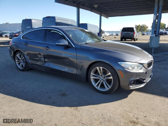 2016 BMW 4 Series 428i with VIN WBA4A9C56GG695965, listed as a Copart auction lot 51313005 with 89,385 mi miles and Salvage Title. Bid and sale history available at carsss.com. Image 4.