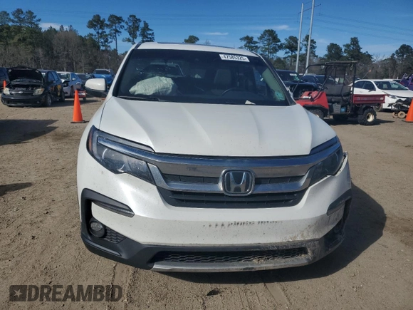 2021 Honda Pilot EX-L with VIN 5FNYF5H53MB037341, listed as a Copart auction lot 47585325 with 80,992 mi miles and Salvage Title. Bid and sale history available at DreamBid. Image 5.