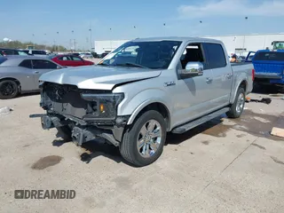 2018 Ford F-150 XL with VIN 1FTEW1C58JKC21417, listed as a IAAI auction lot 41776595 with 91,966 mi miles. Bid and sale history available at carsss.com. Image 19.