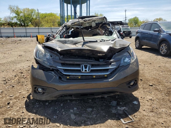 2014 Honda CR-V EX with VIN 5J6RM4H56EL093691, listed as a Copart auction lot 56348585 with Not provided miles and Salvage title. Bid and sale history available at DreamBid. Image 5.