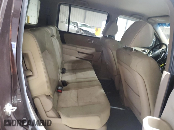 2012 Honda Pilot LX with VIN 5FNYF4H25CB010625, listed as a Copart auction lot 57208515 with 81,617 mi miles and Salvage title. Bid and sale history available at DreamBid. Image 11.