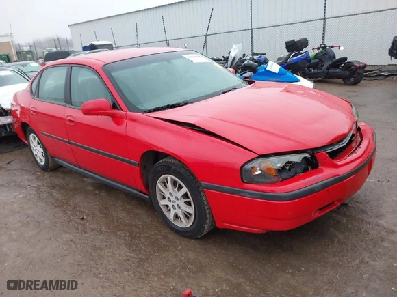 2002 Chevrolet Impala with VIN 2G1WF55E429351201, listed as a IAAI auction lot 41533208 with 138,410 mi miles. Bid and sale history available at carsss.com. Image 1.