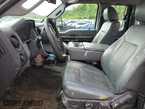 2015 Ford F-250 XLT with VIN 1FT7X2A65FED63415, listed as a Copart auction lot 55132515 with 227,269 mi miles and Salvage title. Bid and sale history available at DreamBid. Image 7.