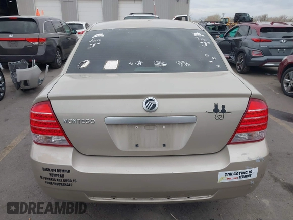2005 Mercury Montego Luxury z VIN 1MEFM40185G611793, wystawiony jako IAAI lot #41125667 z przebiegiem Nie podano mil oraz . Historia ofert i sprzedaży dostępna na DreamBid. Obrazek 16.