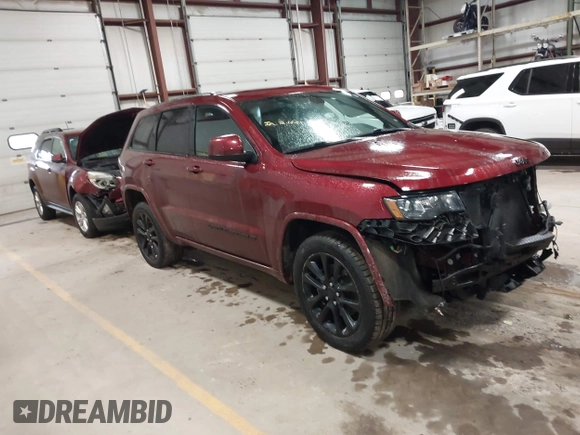 2022 Jeep Grand Cherokee Laredo X z VIN 1C4RJFAGXNC117898, wystawiony jako IAAI lot #41662006 z przebiegiem 64 546 mil mil oraz . Historia ofert i sprzedaży dostępna na DreamBid. Obrazek 1.