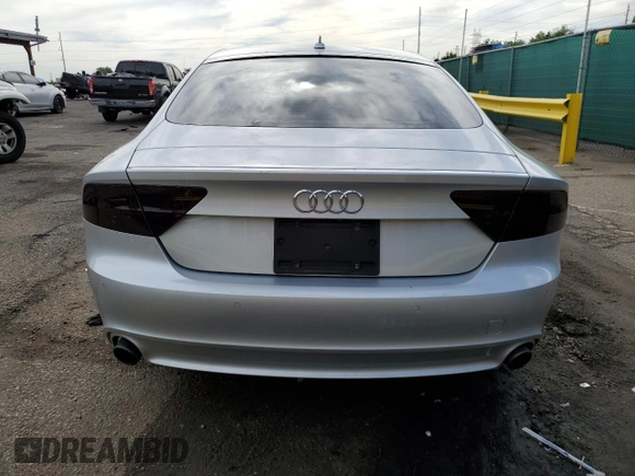 2012 Audi A7 Premium Plus with VIN WAUSGAFC1CN001528, listed as a Copart auction lot 59407645 with 133,809 mi miles and Clean title. Bid and sale history available at DreamBid. Image 6.