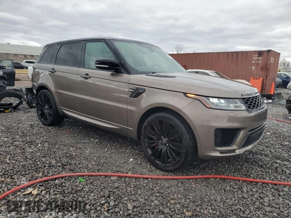2018 Land Rover Range Rover Sport HSE Dynamic with VIN SALWV2SV3JA196875, listed as a Copart auction lot 46709375 with 45,258 mi miles and Salvage Title. Bid and sale history available at carsss.com. Image 4.