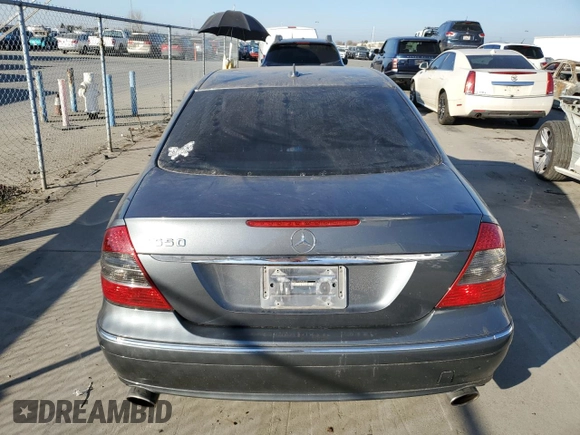 2007 Mercedes-Benz E 550 with VIN WDBUF72X57B086440, listed as a Copart auction lot 42975855 with 178,032 mi miles and Salvage Title. Bid and sale history available at DreamBid. Image 6.