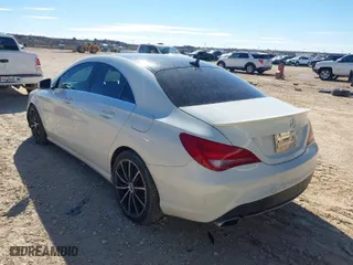 2014 Mercedes-Benz CLA-Class CLA 250 with VIN WDDSJ4GB1EN128221, listed as a IAAI auction lot 41338233 with NaN miles. Bid and sale history available at carsss.com. Image 3.