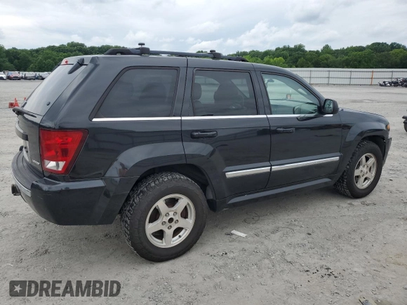 2005 Jeep Grand Cherokee Limited with VIN 1J4HR58N75C629440, listed as a Copart auction lot 58539715 with 146,144 mi miles and Salvage title. Bid and sale history available at DreamBid. Image 3.