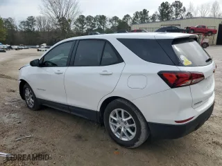 2024 Chevrolet Equinox LS with VIN 3GNAXHEG3RL311921, listed as a Copart auction lot 47956145 with 10,316 mi miles and Salvage Title. Bid and sale history available at carsss.com. Image 2.