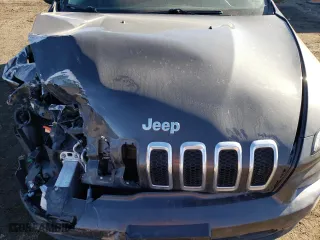 2014 Jeep Cherokee Latitude with VIN 1C4PJMCS4EW203011, listed as a Copart auction lot 46990805 with 83,046 mi miles and Salvage Title. Bid and sale history available at carsss.com. Image 13.