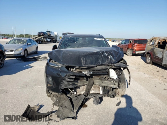 2022 Chevrolet Blazer LT z VIN 3GNKBDRSXNS149893, wystawiony jako Copart lot #75514104 z przebiegiem 43 310 mil mil oraz Szkoda całkowita • Salvage title. Historia ofert i sprzedaży dostępna na DreamBid. Obrazek 5.