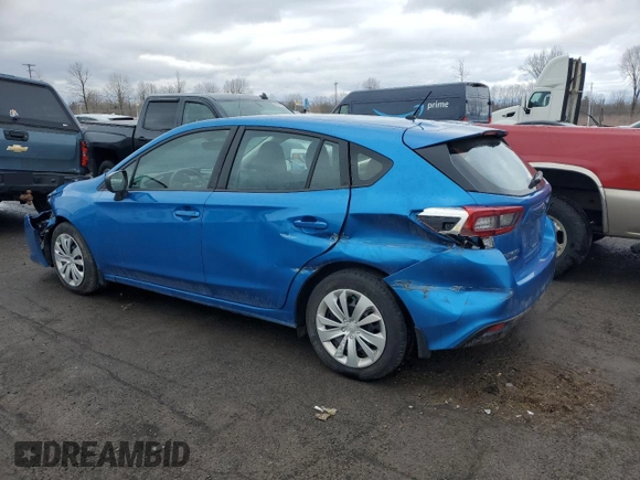 2023 Subaru Impreza with VIN 4S3GTAB60P3720467, listed as a Copart auction lot 47695905 with 21,721 mi miles and Salvage title. Bid and sale history available at DreamBid. Image 2.