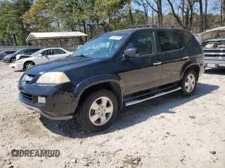2004 Acura MDX with VIN 2HNYD18234H522720, listed as a Copart auction lot 50390425 with 217,077 mi miles and Salvage Title. Bid and sale history available at carsss.com. Image 1.