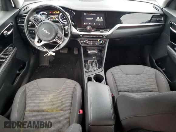 2022 Kia Niro LXS with VIN KNDCB3LC9N5509853, listed as a Copart auction lot 51049285 with 65,928 mi miles and Salvage Title. Bid and sale history available at carsss.com. Image 8.