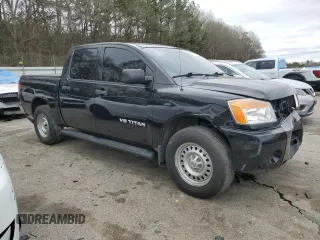 2008 Nissan Titan XE with VIN 1N6AA07D48N358871, listed as a Copart auction lot 48846295 with 127,799 mi miles and Salvage Title. Bid and sale history available at carsss.com. Image 4.