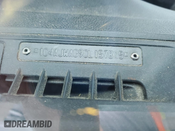 2012 Jeep Wrangler Sport с VIN 1C4AJWAG9CL157805, выставлен на аукционе Copart как лот 65205905 с пробегом 249 221 миль миль и Чистый • Clean title. История ставок и продаж доступна на DreamBid. Изображение 12.