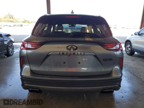 2024 Infiniti QX50 Sport with VIN 3PCAJ5FA1RF109371, listed as a Copart auction lot 44373555 with 5,217 mi miles and Non repairable. Bid and sale history available at DreamBid. Image 6.