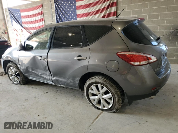 2013 Nissan Murano S with VIN JN8AZ1MU2DW206389, listed as a Copart auction lot 70444504 with 109,120 mi miles and Salvage Title. Bid and sale history available at carsss.com. Image 2.