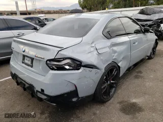 2023 BMW 2 Series M240i xDrive with VIN 3MW53CM0XP8C82251, listed as a Copart auction lot 65629752 with 1,134 mi miles. Bid and sale history available at carsss.com. Image 4.