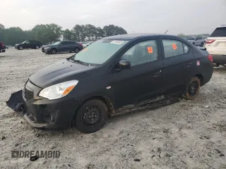 2020 Mitsubishi Mirage ES z VIN ML32F3FJ0LHF12412, wystawiony jako Copart lot #54185565 z przebiegiem 44 281 mil mil oraz Szkoda całkowita • Salvage title. Historia ofert i sprzedaży dostępna na DreamBid. Obrazek 1.