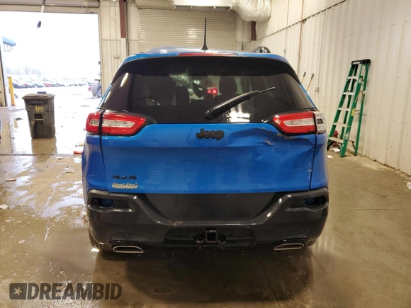 2017 Jeep Cherokee Sport with VIN 1C4PJMAS5HW624940, listed as a Copart auction lot 42959855 with 0 mi miles and Salvage Title. Bid and sale history available at carsss.com. Image 6.
