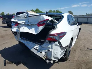 2021 Toyota Camry SE Nightshade with VIN 4T1G11AKXMU478406, listed as a IAAI auction lot 42106018 with 51,990 mi miles and . Bid and sale history available at DreamBid. Image 4.