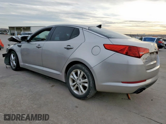 2012 Kia Optima EX with VIN 5XXGN4A73CG065785, listed as a Copart auction lot 47655715 with Not Provided miles and Salvage Title. Bid and sale history available at carsss.com. Image 2.