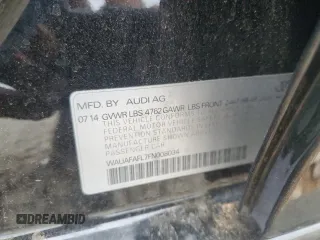 2015 Audi A4 Premium с VIN WAUAFAFL7FN008034, выставлен на аукционе Copart как лот 55644855 с пробегом 115 932 миль миль и Чистый • Clean title. История ставок и продаж доступна на DreamBid. Изображение 12.