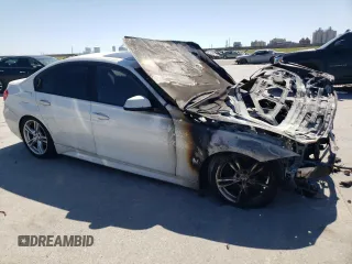 2013 BMW 3 Series 328i with VIN WBA3A5C55DF354000, listed as a Copart auction lot 49655685 with Not Provided miles and Salvage Title. Bid and sale history available at carsss.com. Image 4.
