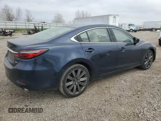 2018 Mazda Mazda6 Touring with VIN JM1GL1VM1J1324271, listed as a Copart auction lot 44379445 with 92,146 mi miles and Salvage Title. Bid and sale history available at carsss.com. Image 3.