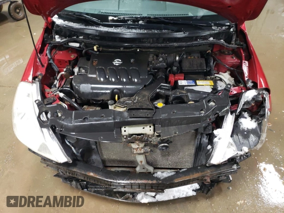 2011 Nissan Versa S with VIN 3N1BC1AP8BL454104, listed as a Copart auction lot 49281245 with 93,523 mi miles and Salvage title. Bid and sale history available at DreamBid. Image 11.