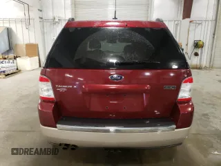 2008 Ford Taurus X Eddie Bauer with VIN 1FMDK07W18GA25039, listed as a Copart auction lot 52722425 with 213,898 mi miles and Clean title. Bid and sale history available at DreamBid. Image 6.