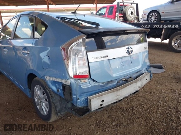 2012 Toyota Prius with VIN JTDKN3DP2C3016321, listed as a IAAI auction lot 42078643 with 357,399 mi miles and . Bid and sale history available at DreamBid. Image 6.