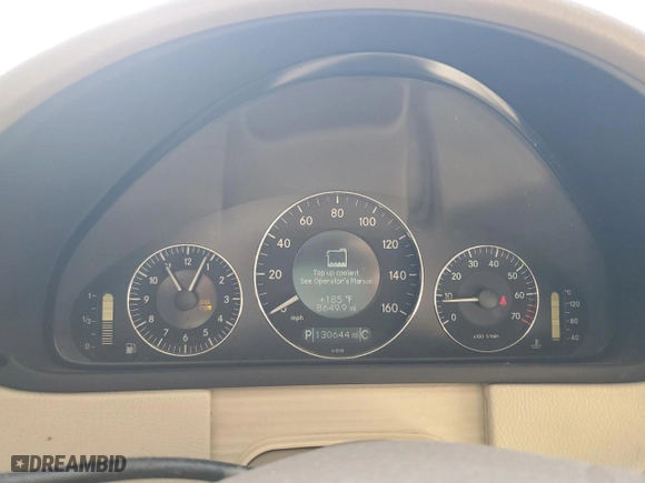 2007 Mercedes-Benz CLK-Class 3.5L with VIN WDBTK56F77T086012, listed as a Copart auction lot 77411994 with 130,644 mi miles and Clean Title. Bid and sale history available at carsss.com. Image 9.