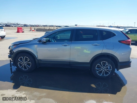 2022 Honda CR-V EX with VIN 2HKRW2H53NH632566, listed as a IAAI auction lot 41666995 with 34,145 mi miles. Bid and sale history available at carsss.com. Image 15.