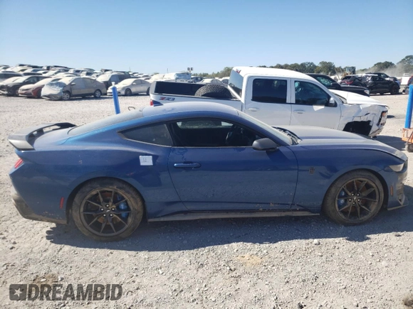 2024 Ford Mustang Dark Horse with VIN 1FA6P8R02R5502375, listed as a Copart auction lot 75478814 with 0 mi miles and Salvage Title. Bid and sale history available at carsss.com. Image 12.