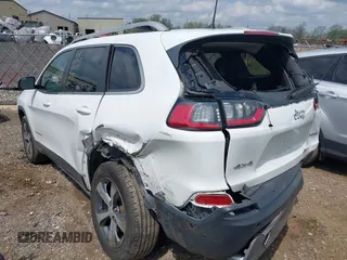 2019 Jeep Cherokee Limited with VIN 1C4PJMDN9KD180308, listed as a IAAI auction lot 42178830 with 164,453 mi miles and . Bid and sale history available at DreamBid. Image 3.