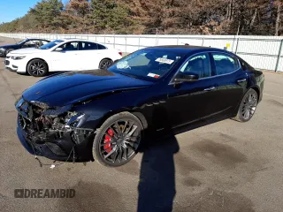 2019 Maserati Ghibli S Q4 GranSport with VIN ZAM57YTS2K1336433, listed as a Copart auction lot 76660973 with Not Provided miles. Bid and sale history available at carsss.com. Image 1.