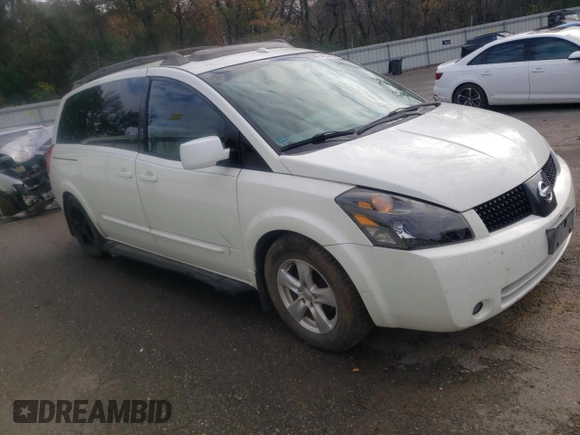 2006 Nissan Quest S Special Edition with VIN 5N1BV28UX6N126094, listed as a Copart auction lot 84934494 with 194,706 mi miles and Salvage Title. Bid and sale history available at carsss.com. Image 4.