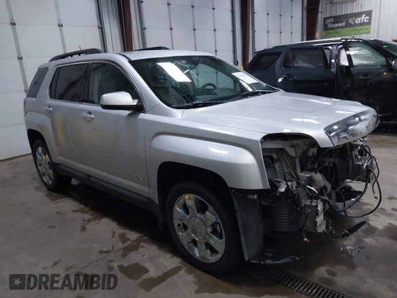 2015 GMC Terrain SLT with VIN 2GKFLXE36F6230630, listed as a IAAI auction lot 41190895 with 124,143 mi miles and . Bid and sale history available at carsss.com. Image 1.