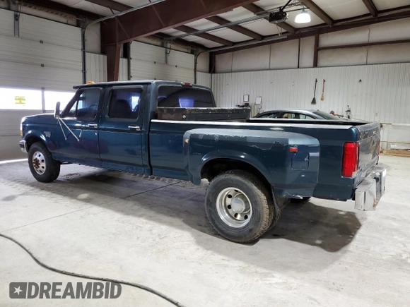 1995 Ford F-350 z VIN 1FTJW35F6SEA60338, wystawiony jako Copart lot #50962515 z przebiegiem 235 177 mil mil oraz Szkoda całkowita • Salvage title. Historia ofert i sprzedaży dostępna na DreamBid. Obrazek 2.