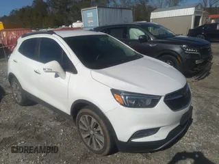 2019 Buick Encore Preferred with VIN KL4CJASB1KB920834, listed as a IAAI auction lot 41743622 with 34,227 mi miles. Bid and sale history available at carsss.com. Image 1.