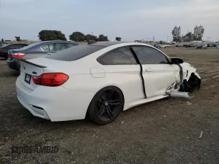 2016 BMW M4 with VIN WBS3R9C57GK335701, listed as a Copart auction lot 82560753 with 54,655 mi miles. Bid and sale history available at carsss.com. Image 3.