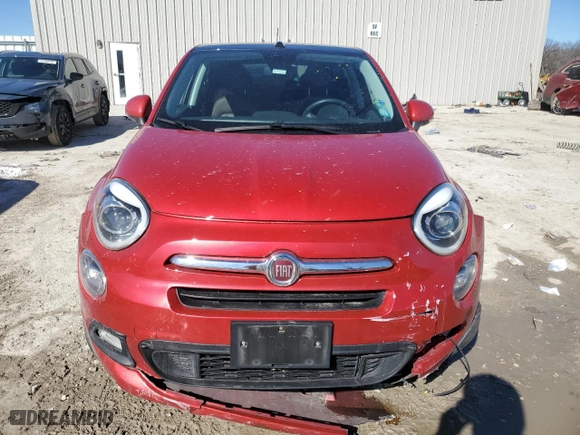2016 FIAT 500X Lounge with VIN ZFBCFXDT1GP399997, listed as a Copart auction lot 47788035 with 107,627 mi miles and Clean Title. Bid and sale history available at carsss.com. Image 5.